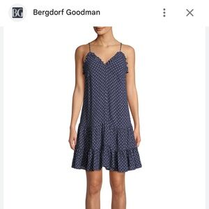 Rebecca Taylor Ikat Dot Print Tank Dress size 10